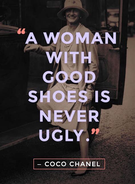 coco chanel shoes quote|coco chanel motivation.